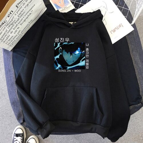 Solo Leveling Funny Punk Hoodie