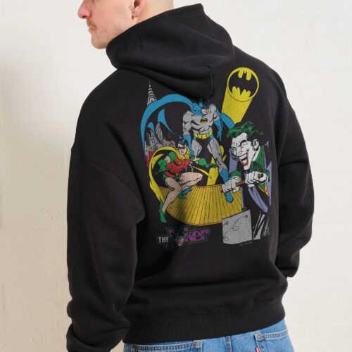 Exploding Gotham City Hoodie _ Official DC Merch
