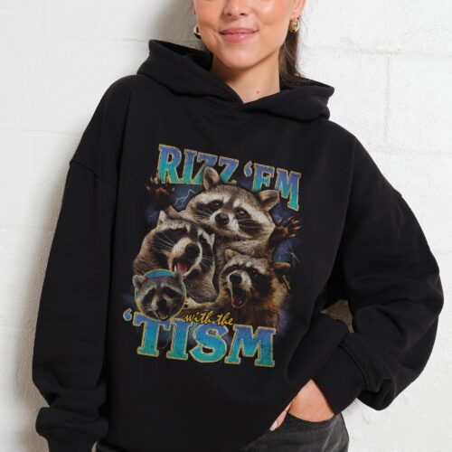 Rizz 'Em With the 'Tism Hoodie
