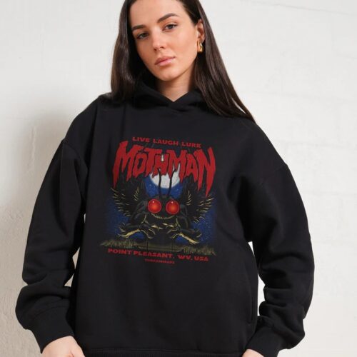 Mothman - Live Laugh Lurk Hoodie