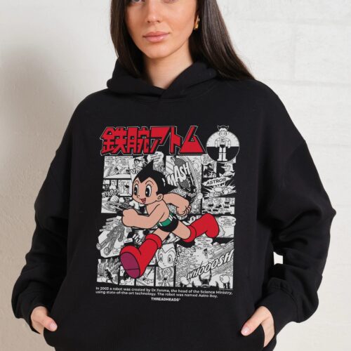 Manga Story Astro Boy Hoodie _ Official Astro Boy Merch