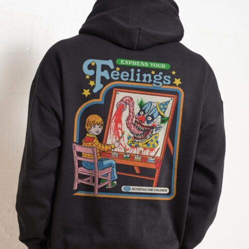 Express Your Feelings Front and Back Hoodie
