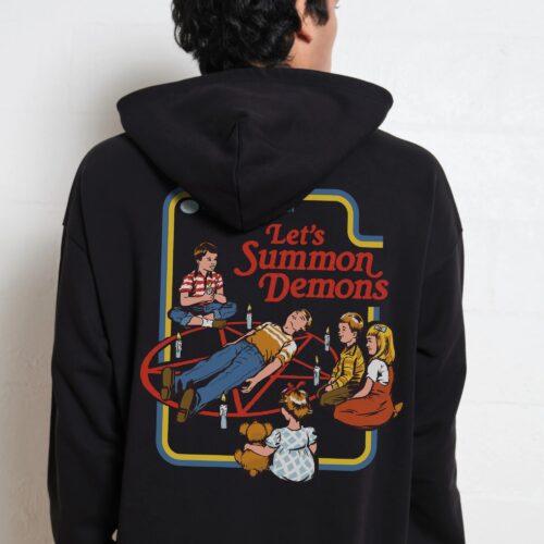 Let's Summon Demons Front and Back Hoodie