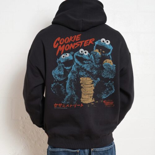 Cookie Kaiju Front and Back Hoodie