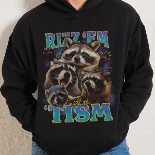 Rizz 'Em With the 'Tism Hoodie