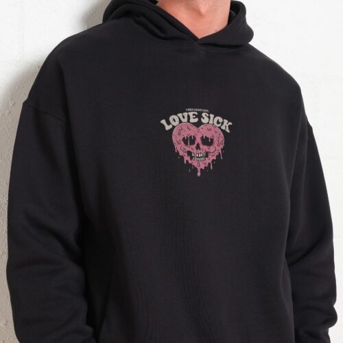 Love Sick Hoodie _ Graphic Hoodie