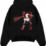 Denji x Pochita - Chainsaw Man Devil Hoodie