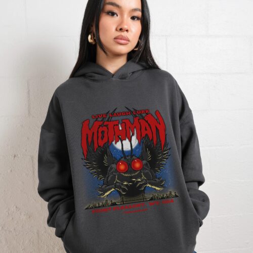 Mothman - Live Laugh Lurk Hoodie