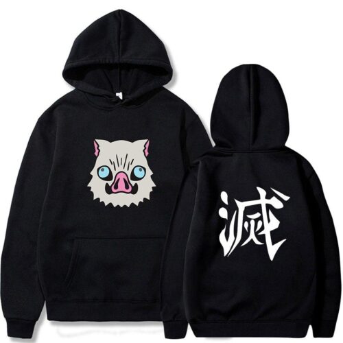 Kimetsu no Yaiba Hoodie Kawaii Inosuke