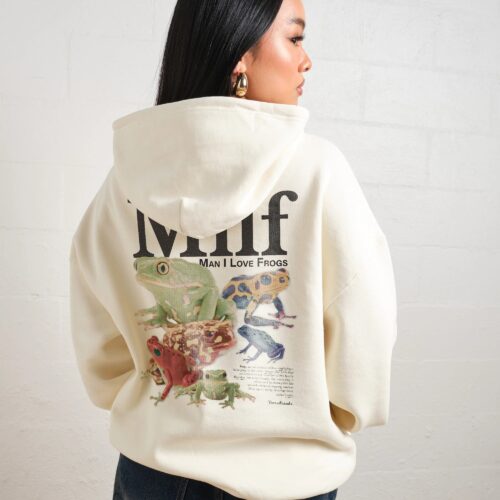 Man I Love Frogs Front and Back Hoodie