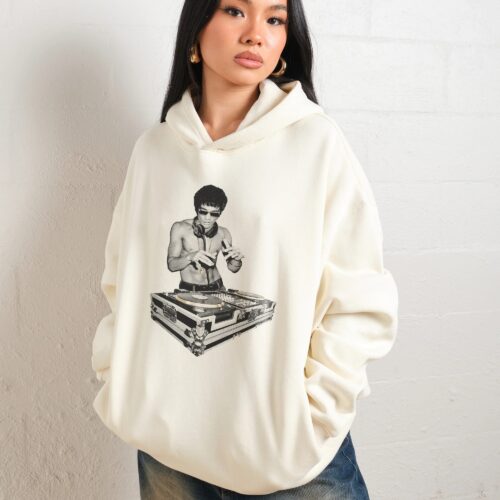 DJ Bruce Lee Hoodie _ Official Bruce Lee Merch
