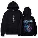 Solo Leveling Statue of God Hoodie