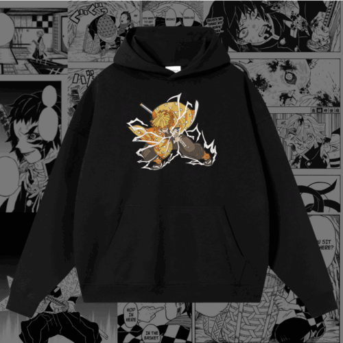 Zenitsu Embroidered Hoodie